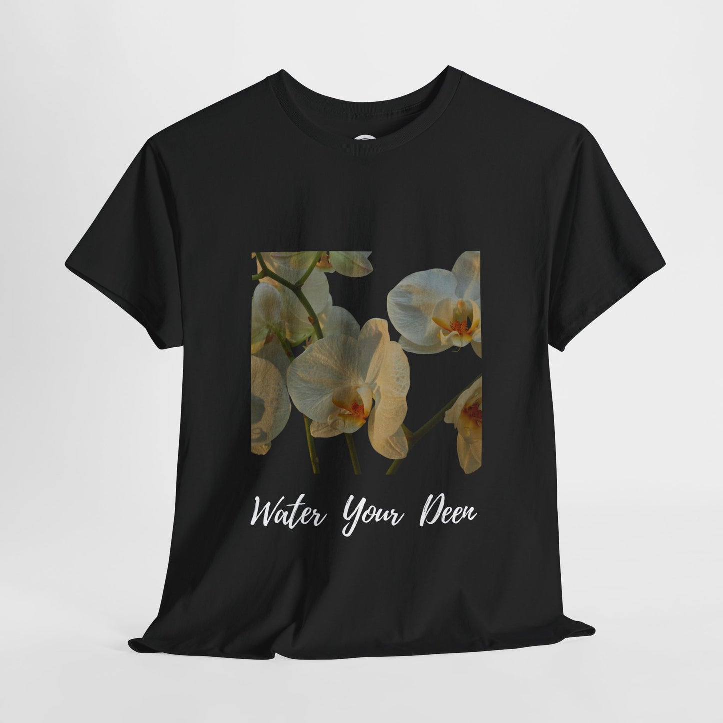 Water Your Deen– Floral Tee for the Soul