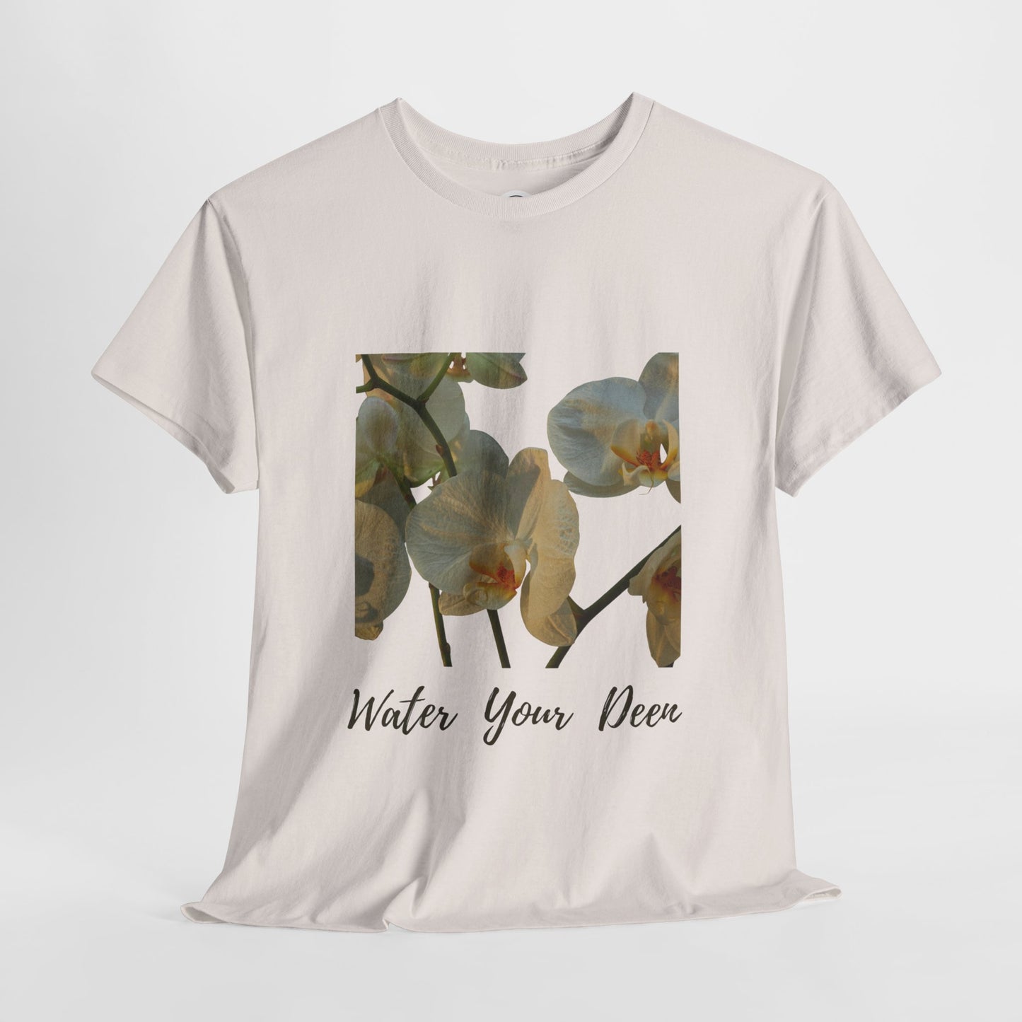 Water Your Deen– Floral Tee for the Soul