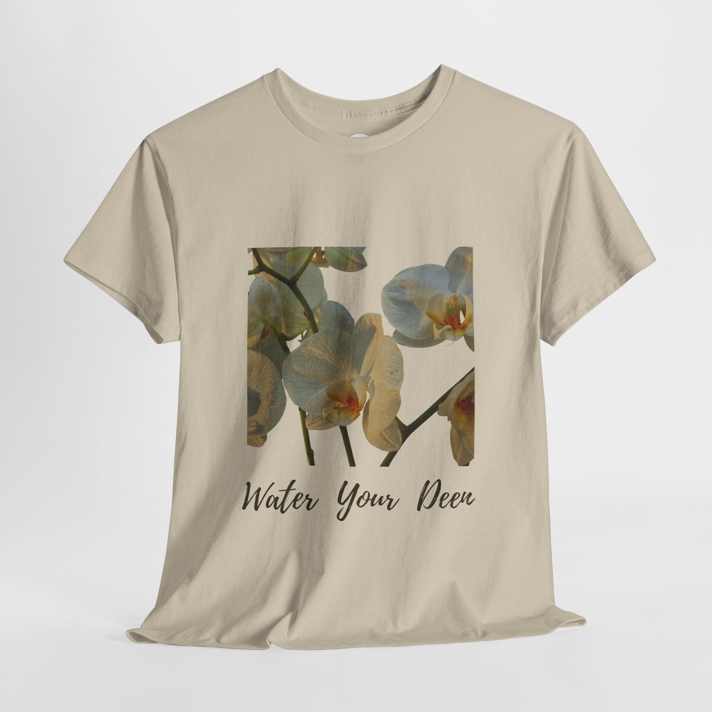 Water Your Deen– Floral Tee for the Soul
