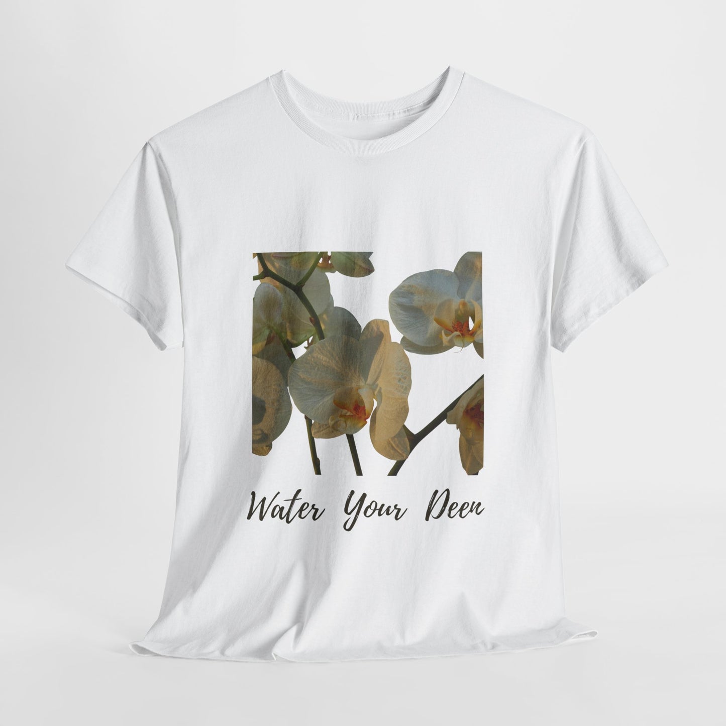 Water Your Deen– Floral Tee for the Soul