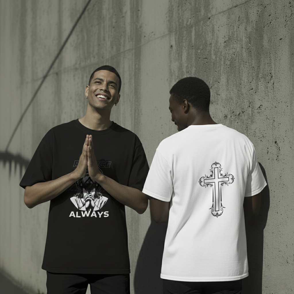 kultør Rejoice Always Tee – Inspirational Faith & Culture Streetwear