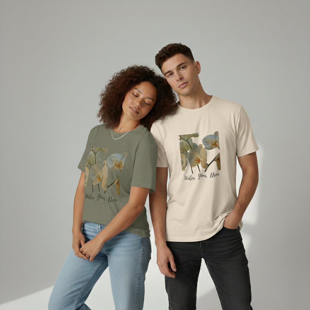 Water Your Deen– Floral Tee for the Soul